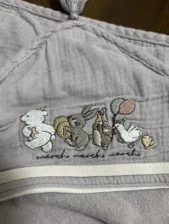 美品　Cottoli おくるみ　タオルケット