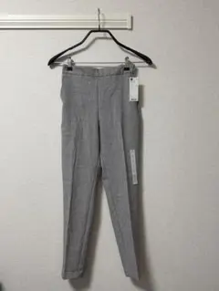 新品未使用　GU 2WAYストレッチテーパードパンツ グレー　S