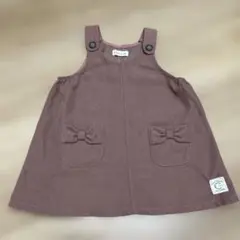 コノコ　80㎝　ノースリーブジャンスカ　ピンクブラウン　バースデイ