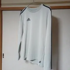 adidas 長袖 Tシャツ ライトグレー