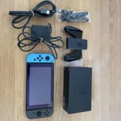 Nintendo Switch 本体 青/黒 付属品完備
