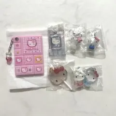 サンリオ ハローキティ ガチャ めじるしアクセサリー 6点セット