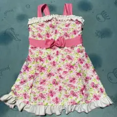 120㎝　花柄水着