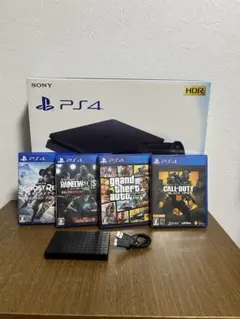 PS4 CUH-2200A 500GB 外付2TB ソフト4本付き