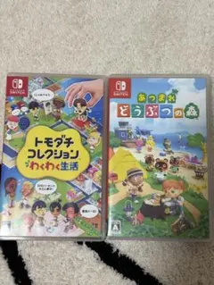 Nintendo Switch ソフト 2本セット あつまれどうぶつの森 - メルカリ
