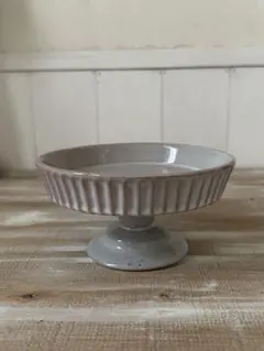 鮫島陽_ 舟 Boat 19cm×7cm 脚付き皿 コンポート皿　中 鮫島陽_ 舟 Boat 19cm×7cm 脚付き皿 コンポート皿 中 鮫島陽