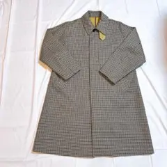 【美品】BEAMS LIGHTS ガンクラブチェック ステンカラーコート