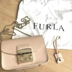 FURLA ピンク ショルダーバッグ 保存袋付き