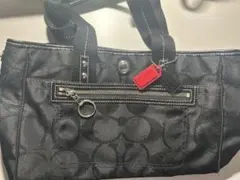 COACH コーチ シグネチャー トートバッグ ハンドバッグ
