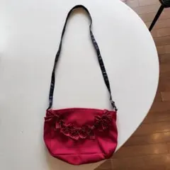 希少 LeSportsac MANOUSHコラボ フリル リボン バッグ ピンク - メルカリ