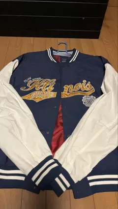 BACK NUMBER スタジャン X-LARGE ネイビー