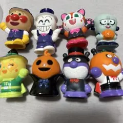 アンパンマン 指人形　ソフビ　ハロウィン
