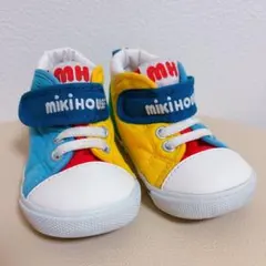 ミキハウス　13.5cm ベビーシューズ マルチカラー