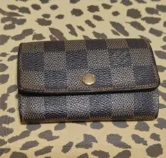 【良品】ルイ・ヴィトン ダミエ 6連キーケース