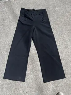US NAVY 00s セーラーパンツ　ブラック ワイドパンツ