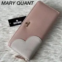 【新品未使用】マリークワント　ハートフルデイジー パース　ラウンド長財布