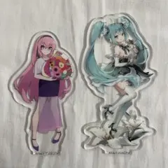 タイトー初音ミクの日記念くじ 2023 アクリルスタンド 初音ミク・巡音ルカ