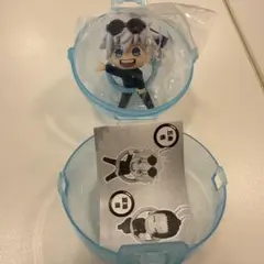 呪術廻戦 懐玉・玉折こんにち輪 フィギュアマスコット 五条悟