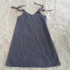 Ray Cassin チェック柄 キャミワンピース 　レディース　フリーサイズ