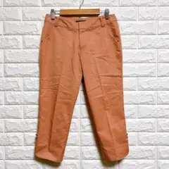 ミッシュマッシュ【36】テーパードパンツ ピンク 通勤 綿混
