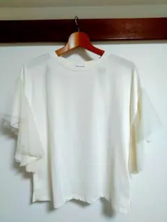 AMERICAN HOLIC カットソー Ｔシャツ 白 アイボリー
