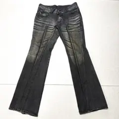訳あり⭐️バッファロージーンズ BUFFALO JEANS デニム 黒 サイズ2