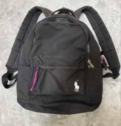 Polo Ralph Lauren ビックポニーブラックバックパック