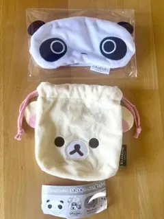 サンエックスユニバース ふわふわフェイス巾着＆ポーチコレクション