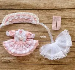 JANAYA オビツ11 ob11服　ピンクワンピース　4点セット　翌日発送
