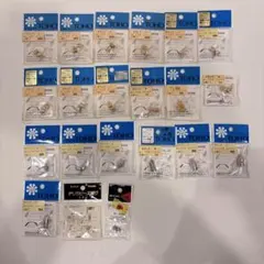 【TOHO・MIYUKI】ビーズキャップ 座金 21点セット まとめ売り 大量