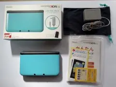 【状態良好】 ニンテンドー3DS LL リミテッドパック ターコイズXブラック