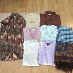 レディース　秋冬春の服　まとめ売り　M～L　婦人ミセスシニア