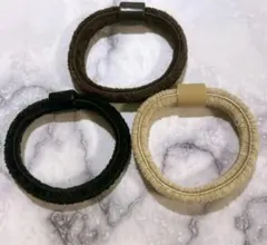 ヘアゴム 太ゴム　3個セット