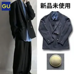 【新品未使用✨】ブレザー ジャケット 紺ブレ ダブルブレスト