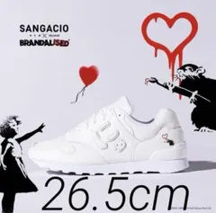 新品】❇via SANGACIO❇にゅ〜ずSPREE ホワイト26.5cm - メルカリ