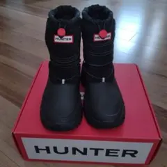 HUNTER 　スノーブーツ ブラック 23cm 新品