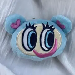 エンジェルブルー　ナカムラくん　がま口 ポーチ マスコット