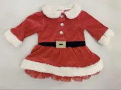 ベビーサンタワンピース　女の子　70