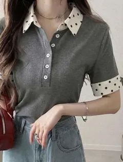 SHEIN FRIFUL ポロシャツ ニット