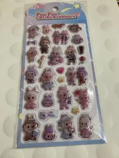 ラブブ 立体シールセット