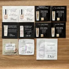 ランコム ディオール ファンデーション メイクアップベース サンプル セット