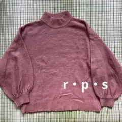r・p・s ピンクニット　Mサイズ
