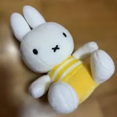 セキグチ ミッフィー ぬいぐるみ 黄色 イエロー ボーダー
