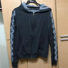 missmeスタッズビジューフード付きパーカー