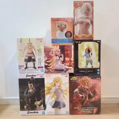 お買い得】フィギュア まとめ売り 7種 9点 プライズ品 被りあり - メルカリ
