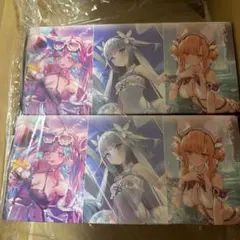 α6 ウマ娘 リボン&水着&蝶 カレンブーケドール スリーブ&プレイマット