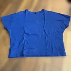 UNIQLO XL 青 Tシャツ