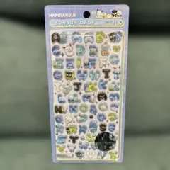 【国内正規品】サンリオ　はぴだんぶい　もじ　文字　ボンボンドロップシール