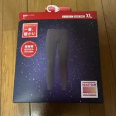 ④UNIQLO 超極暖　ダークグレー　XL タイツ