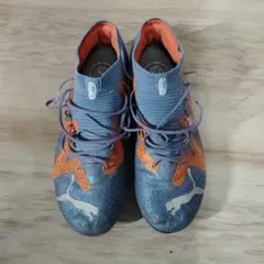 Puma サッカーシューズ 青・オレンジ FG